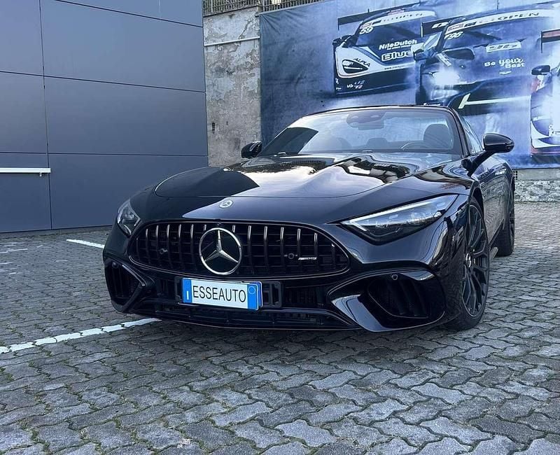 Usata Mercedes SL63 AMG AMG Line Premium Plus 585 CV (430 kW) 2022 Nero Cabrio