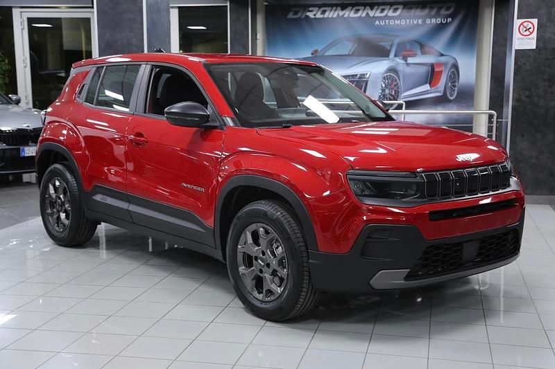 Nuova Jeep Avenger Longitude 100 CV (73 kW) 2025 Ruby SUV