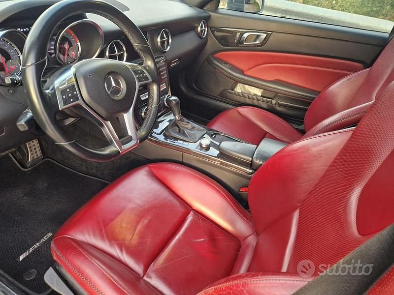 Usata Mercedes SLK250 Premium 204 CV (150 kW) 2011 Grigio Cabrio