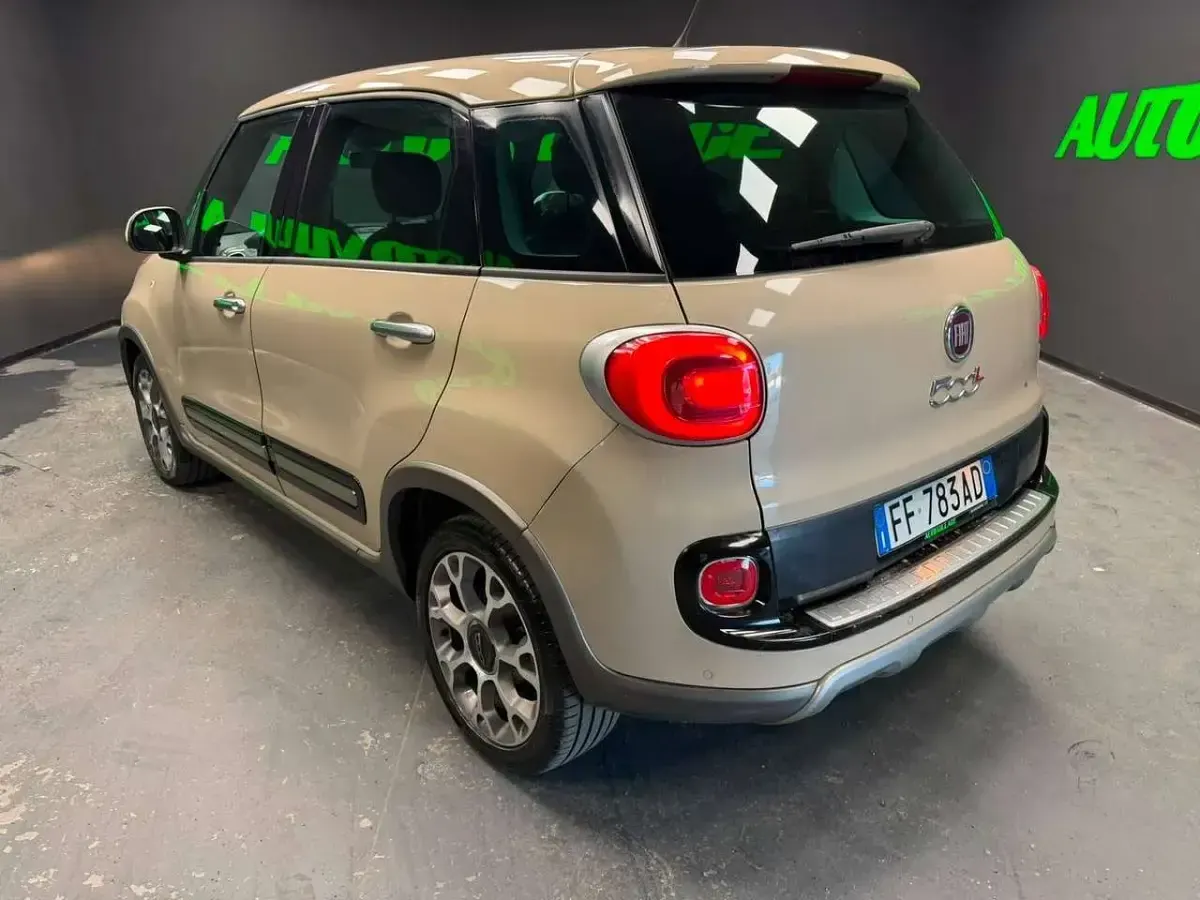 Usata Fiat 500L Trekking 95 CV (69 kW) 2016 Beige Monovolume