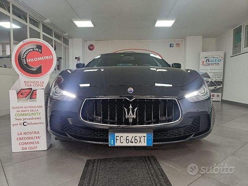 Usata Maserati Ghibli GranLusso 275 CV (202 kW) 2016 Nero Coupé