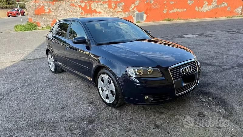 Usata Audi A3 2007 Blu Utilitaria