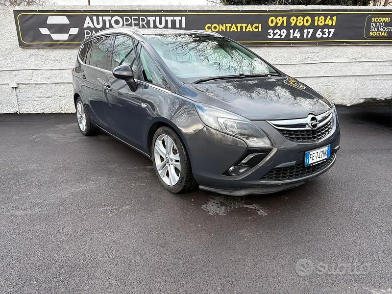 Usata Opel Zafira Cosmo 131 CV (96 kW) 2016 Grigio Monovolume