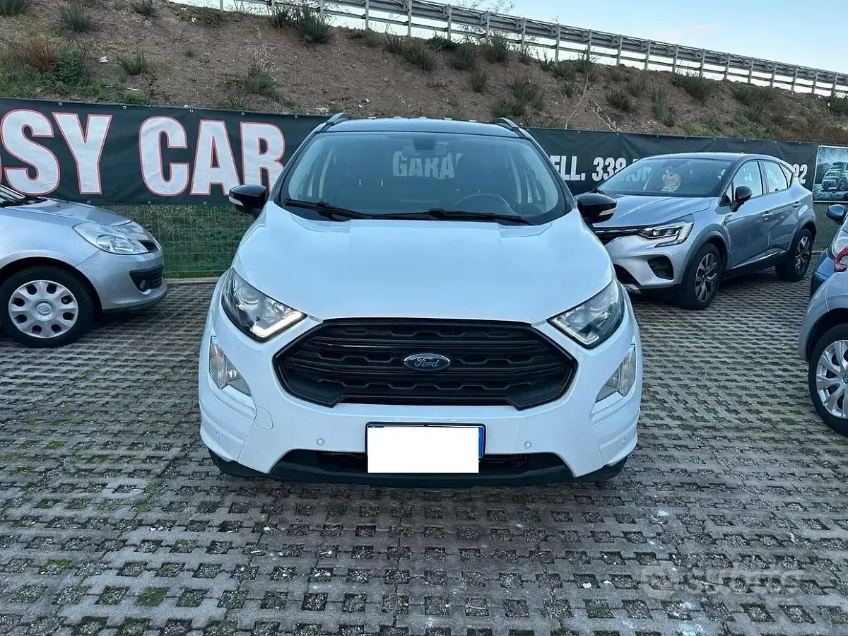 Usata Ford Ecosport ST-Line 125 CV (91 kW) 2018 Bianco SUV