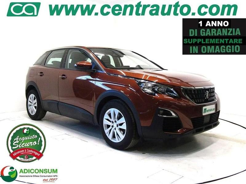 Usata Peugeot 3008 Business-Line 131 CV (96 kW) 2020 Marrone SUV