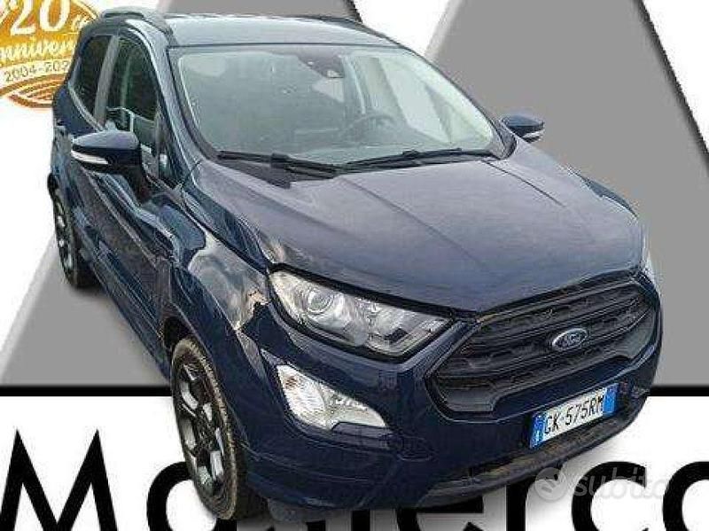 Blazer blue pastello Usata 2022 Ford Ecosport ST-Line SUV | 14.400 € (Buon prezzo) - Immagine 1/4