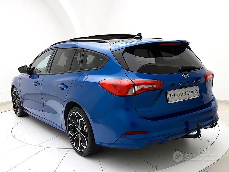 Usata Ford Focus 150 CV (110 kW) 2019 Blu Station wagon