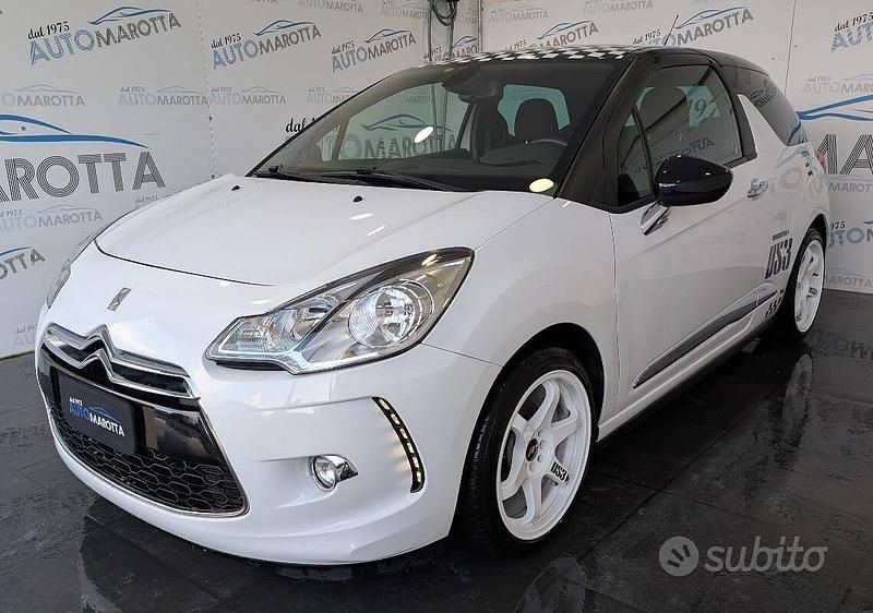 Usata Citroën DS3 Chic 70 CV (51 kW) 2012 Bianco Berlina
