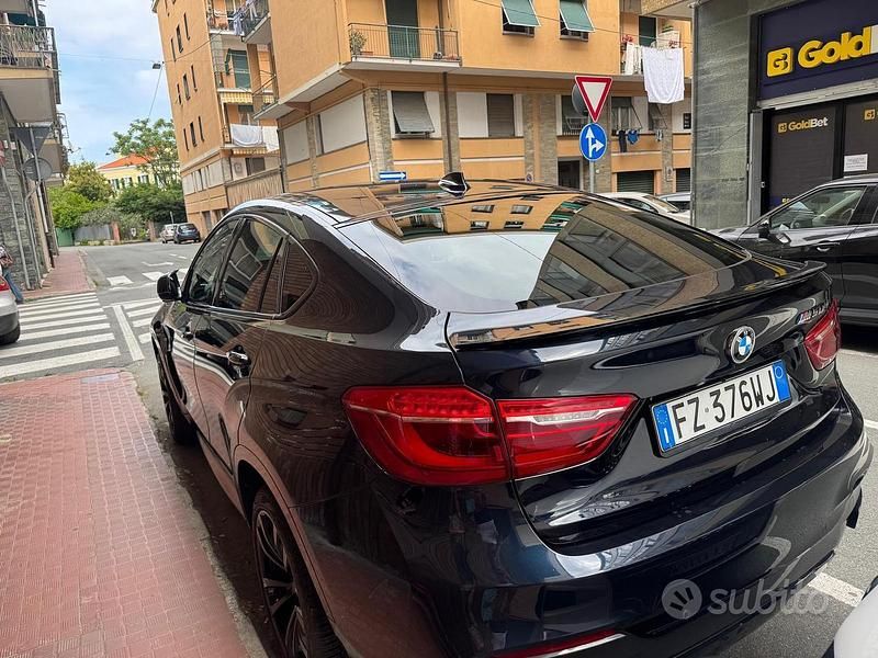Usata BMW X6 M50 381 CV (280 kW) 2015 Blu SUV