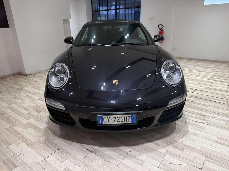 Usata Porsche 997 345 CV (253 kW) 2008 Nero Cabrio
