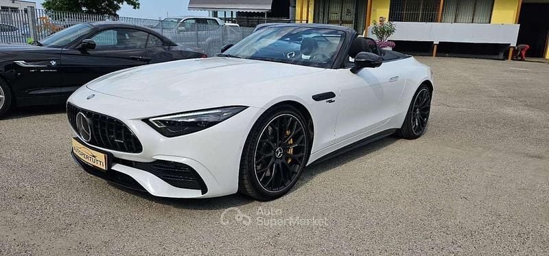 Usata Mercedes SL43 AMG AMG 381 CV (280 kW) 2024 Bianco Cabrio