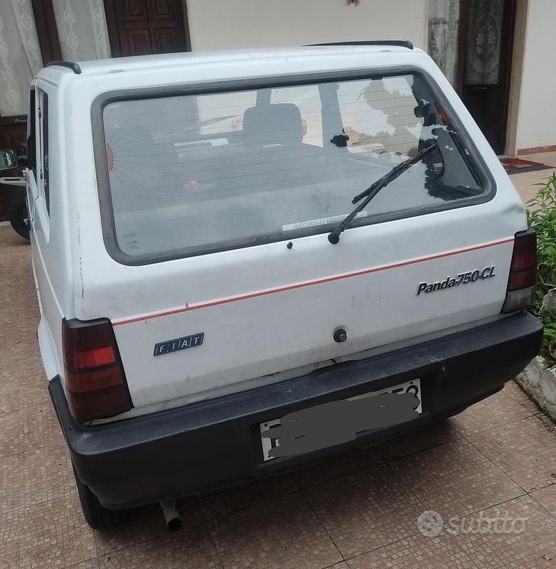 Usata Fiat Panda 45 CV (33 kW) 1988 Bianco Berlina