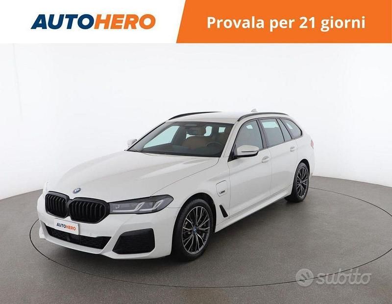 Bianco Usata 2021 BMW 530 M Sport Station wagon | 31.399 € - Immagine 1/2