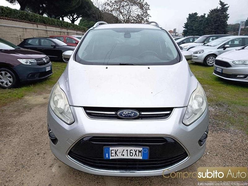 Grigio Usata 2011 Ford C-MAX Titanium Monovolume | 6499 € (Buon prezzo) - Immagine 1/4