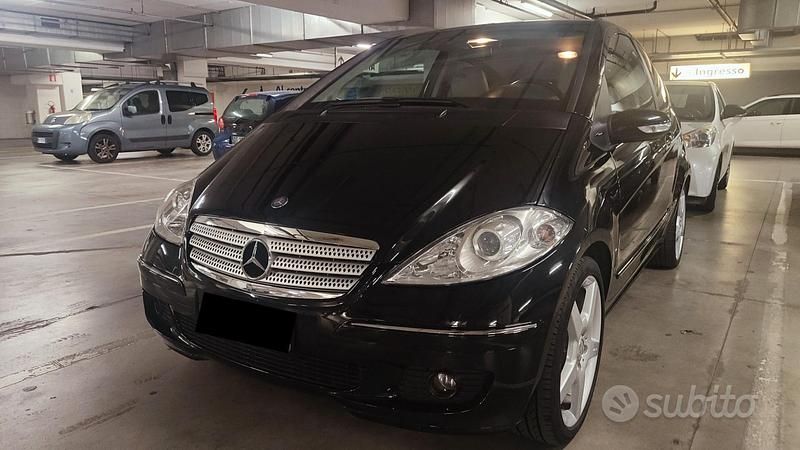 Usata Mercedes A150 Avantgarde 95 CV (69 kW) 2006 Nero Coupé