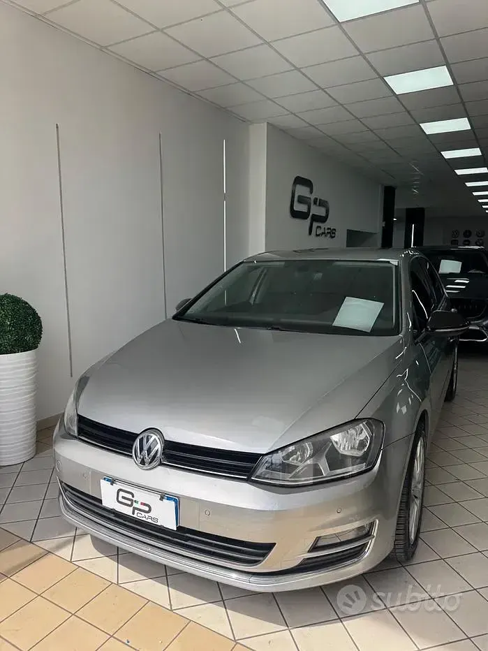 Usata VW Golf VII GTD 150 CV (110 kW) 2016 Beige Berlina