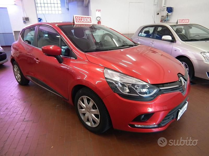 Usata Renault Clio IV Zen 75 CV (55 kW) 2017 Rosso Berlina