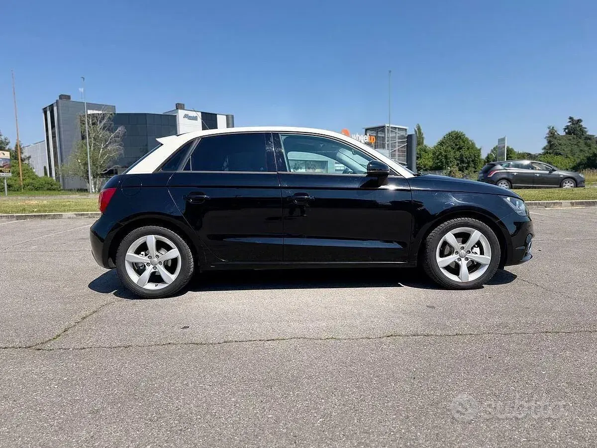 Usata Audi A1 Admired 90 CV (66 kW) 2012 Nero Utilitaria