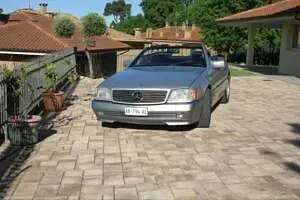 Usata Mercedes SL320 231 CV (169 kW) 1994 Grigio Cabrio