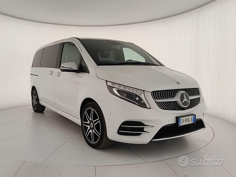 Bianco Usata 2021 Mercedes V300 Premium Monovolume | 44.900 € (Super prezzo) - Immagine 1/4