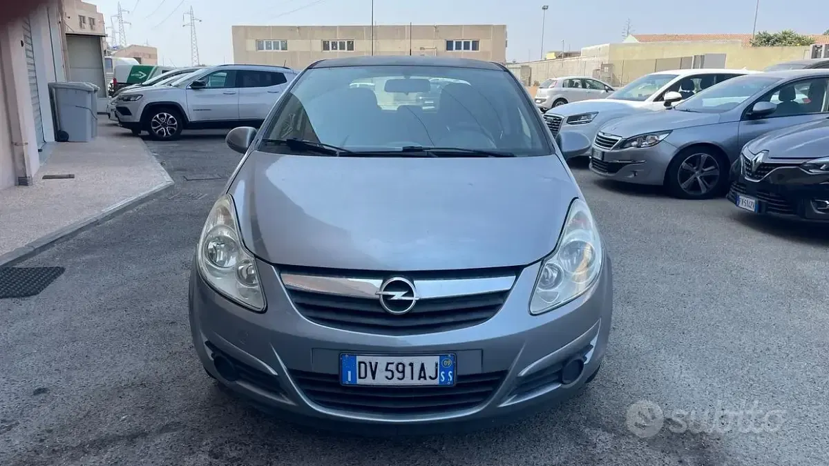 Usata Opel Corsa Enjoy 80 CV (58 kW) 2008 Blu Utilitaria