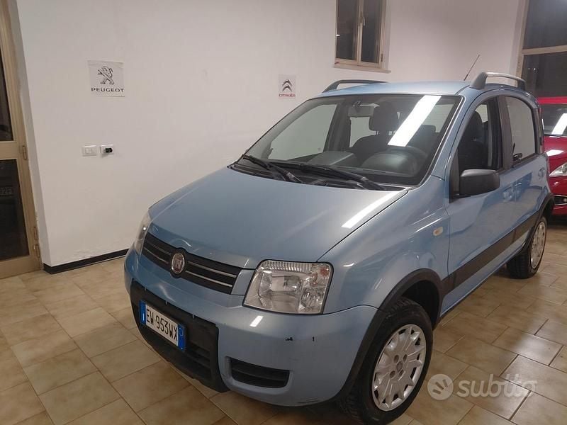 Usata Fiat Panda 4x4 2007 Blu Utilitaria