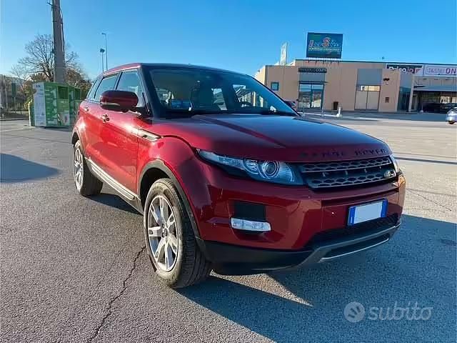 Usata Land Rover Range Rover evoque Pure 150 CV (110 kW) 2013 Rosso SUV