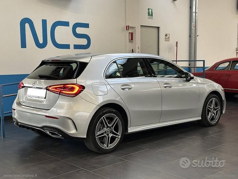 Usata Mercedes A250 Premium 160 CV (117 kW) 2022 Argento Berlina