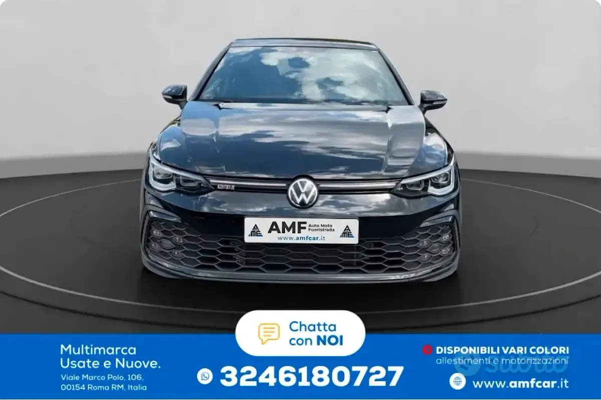 Usata VW Golf VIII GTI 245 CV (180 kW) 2024 Nero Berlina