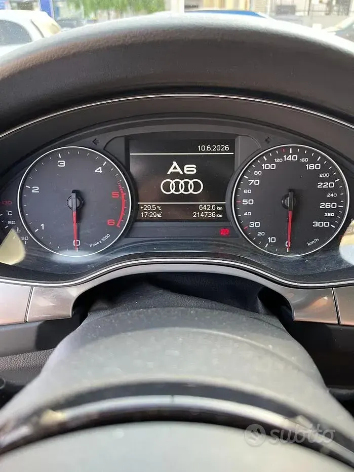 Usata Audi A6 Advanced 177 CV (130 kW) 2013 Nero Station wagon