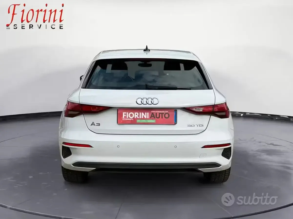 Usata Audi A3 Advanced 116 CV (85 kW) 2022 Bianco Berlina