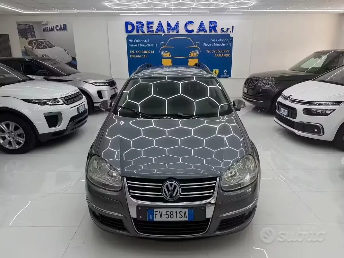 Usata VW Golf 105 CV (77 kW) 2007 Grigio Monovolume
