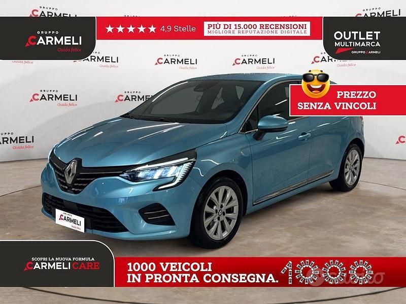 Usata Renault Clio V Intens 91 CV (66 kW) 2022 Blu Berlina