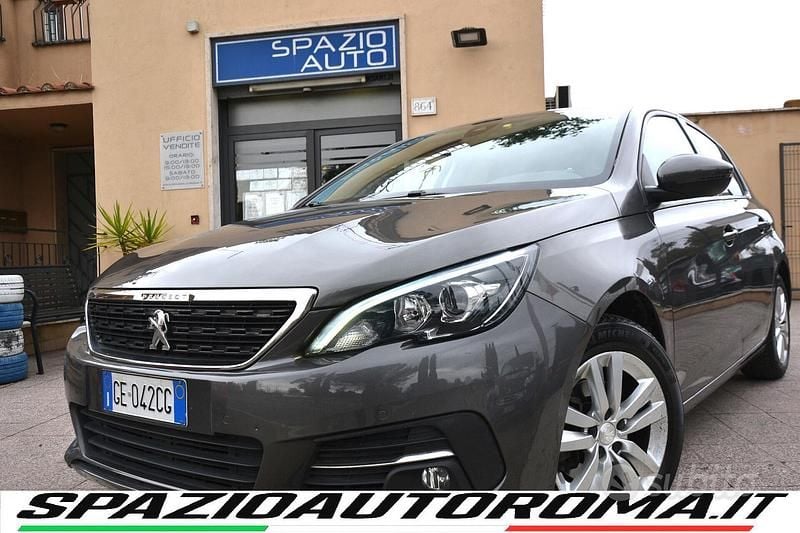 Usata Peugeot 308 131 CV (96 kW) 2021 Grigio Berlina
