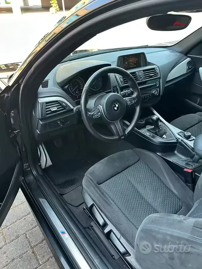 Usata BMW 120 M Sport 190 CV (139 kW) 2016 Nero Utilitaria