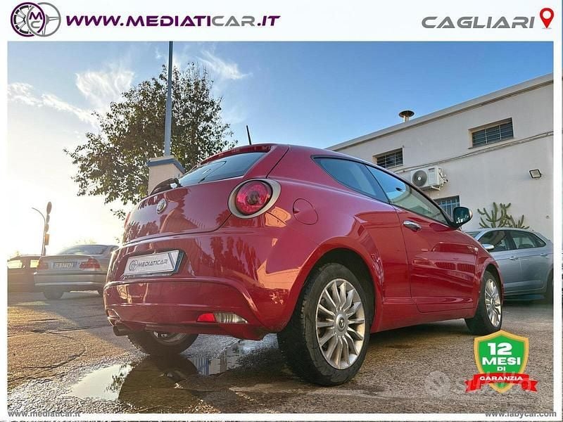 Usata Alfa Romeo MiTo Progression 78 CV (57 kW) 2016 Rosso Utilitaria