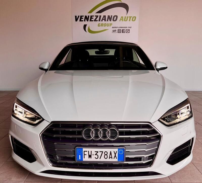 Usata Audi A5 Cabriolet Business 190 CV (139 kW) 2019 Bianco Cabrio