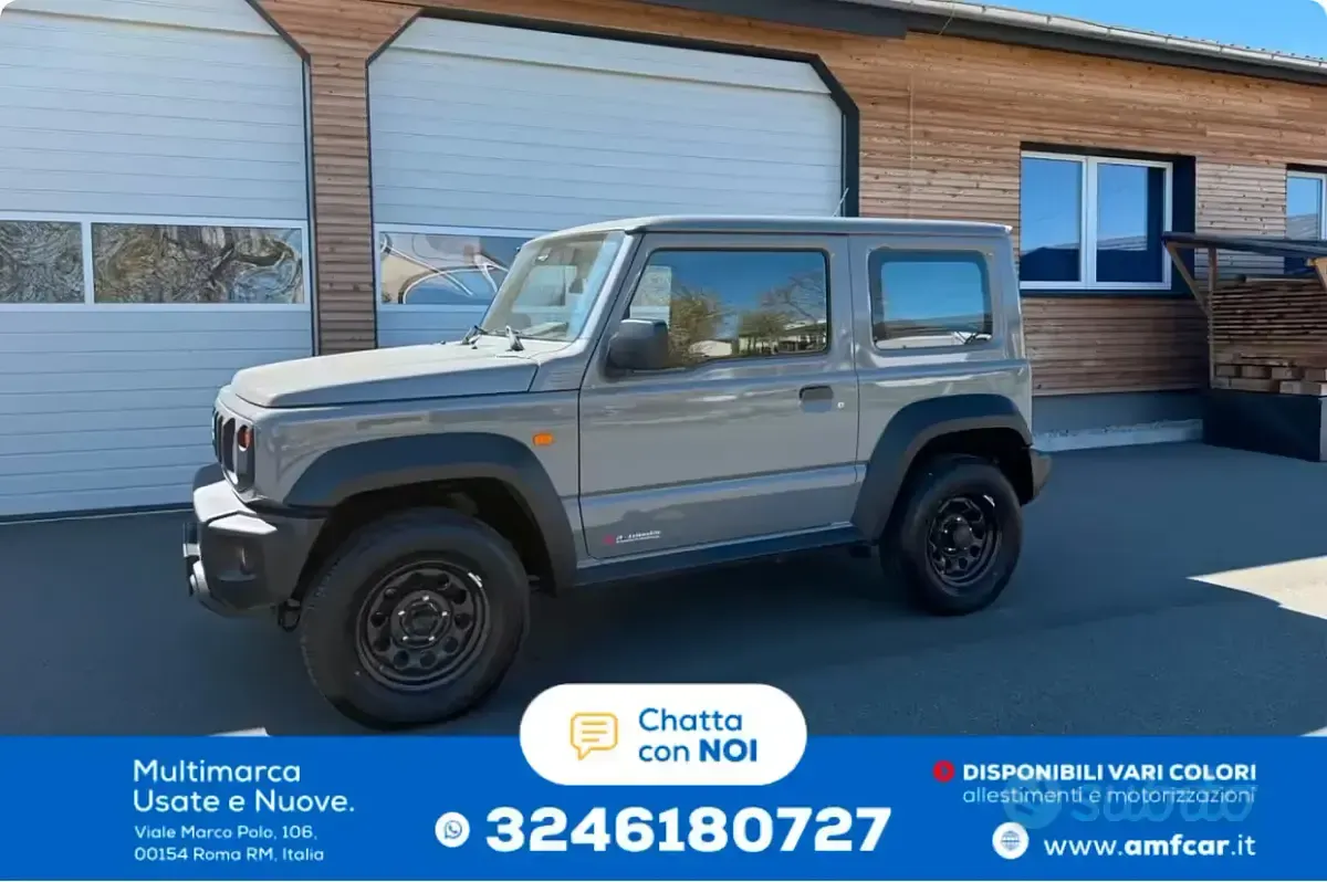 Usata Suzuki Jimny Comfort 102 CV (75 kW) 2018 Grigio SUV