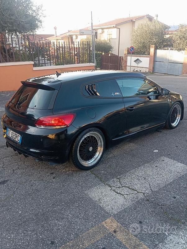Usata VW Scirocco 160 CV (117 kW) 2008 Nero Coupé