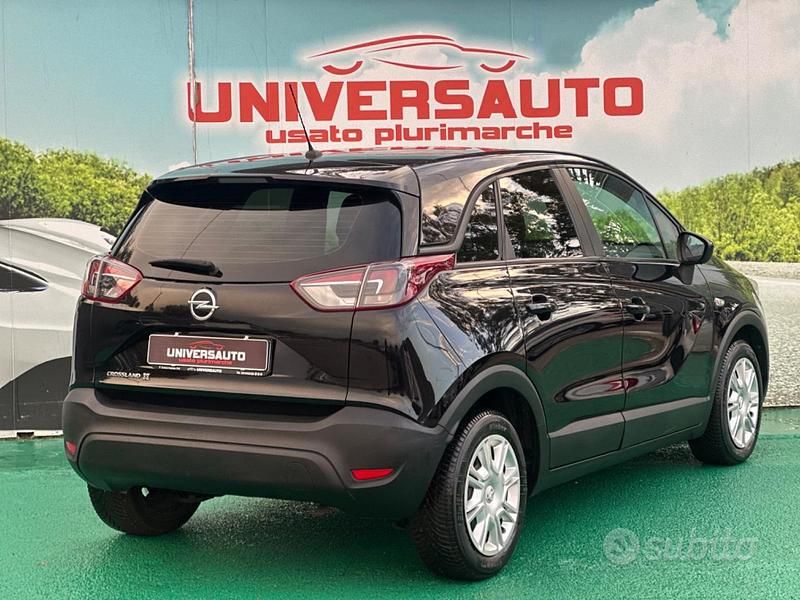 Usata Opel Crossland X 83 CV (61 kW) 2019 Nero SUV