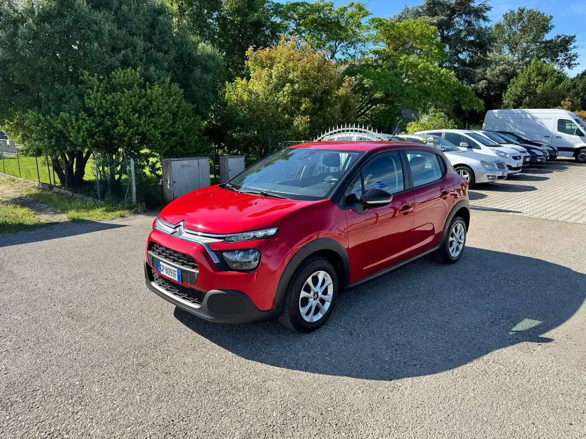 Usata Citroën C3 Feel 102 CV (75 kW) 2023 Rosso Utilitaria
