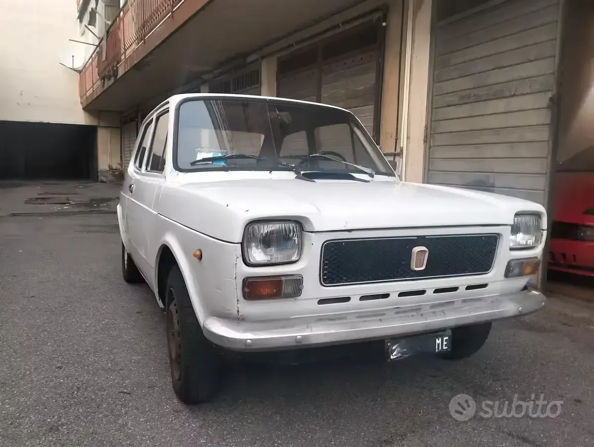 Usata Fiat 127 1970 Bianco