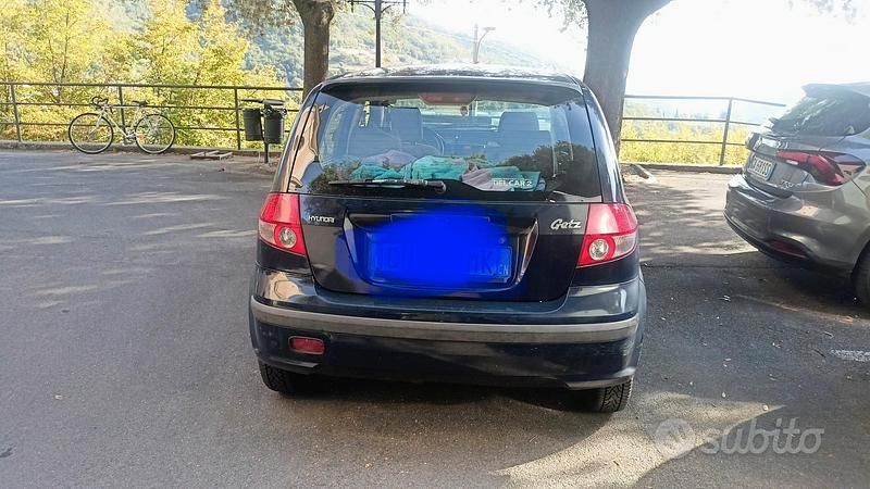 Usata Hyundai Getz 82 CV (60 kW) 2004 Blu Utilitaria
