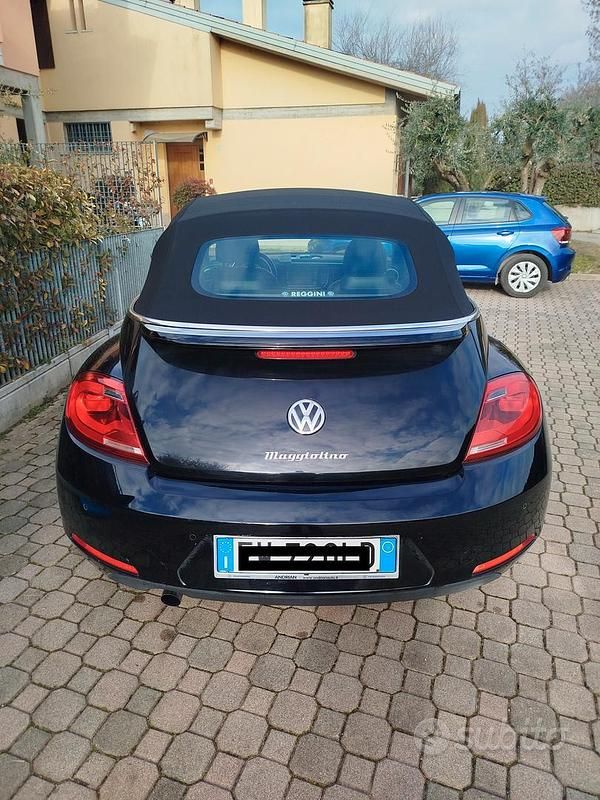 Usata VW Beetle Cabriolet 2014 Nero Cabrio