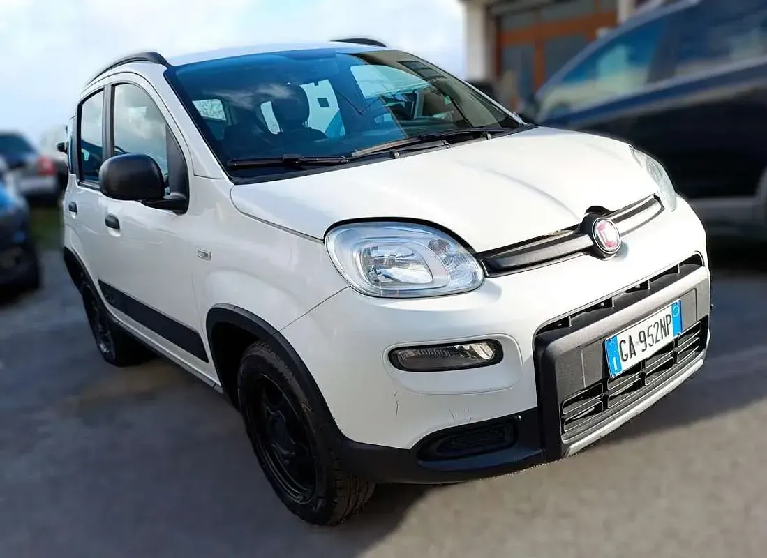 Usata Fiat Panda 4x4 S 86 CV (63 kW) 2020 Bianco Utilitaria