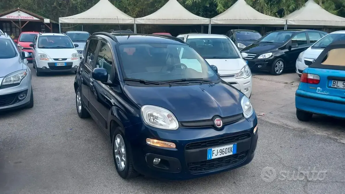 Usata Fiat Panda Easy 95 CV (69 kW) 2017 Bluazzurro Utilitaria