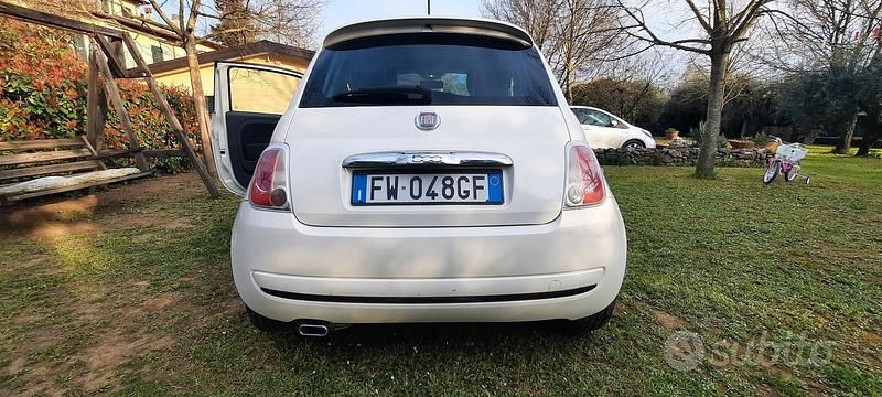 Usata Fiat 500 69 CV (50 kW) 2007 Bianco Berlina