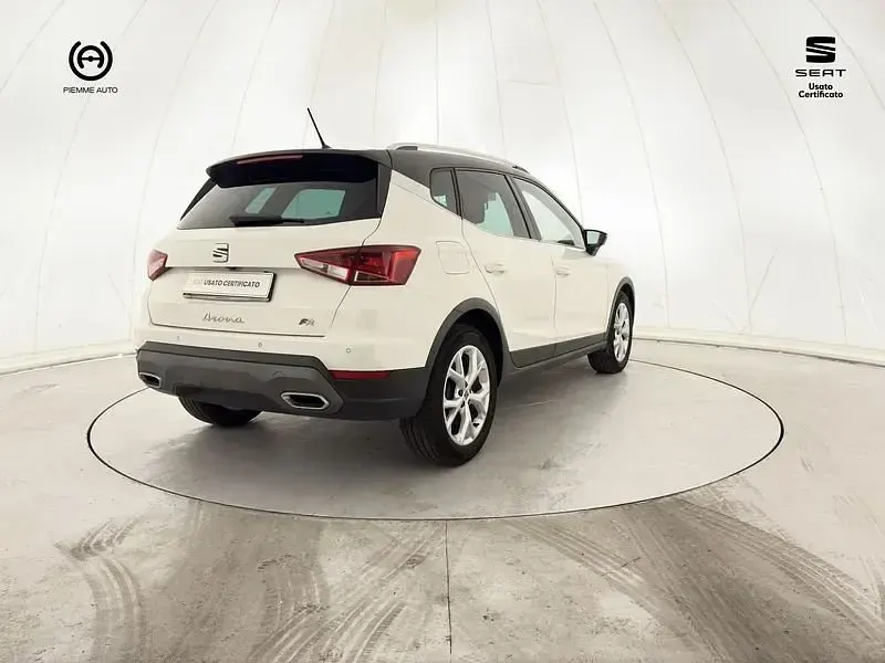 Usata Seat Arona FR 95 CV (69 kW) 2023 Bianca tetto nero SUV