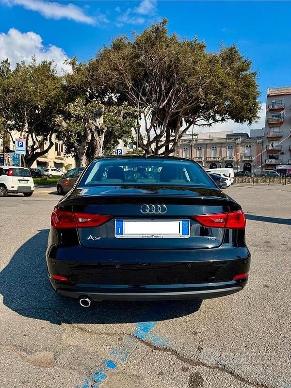 Usata Audi A3 Ambiente 110 CV (80 kW) 2016 Nero Berlina
