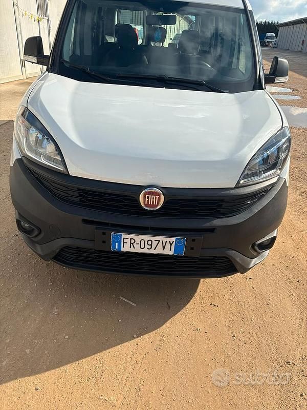 Usata Fiat Doblò 95 CV (69 kW) 2018 Bianco Monovolume